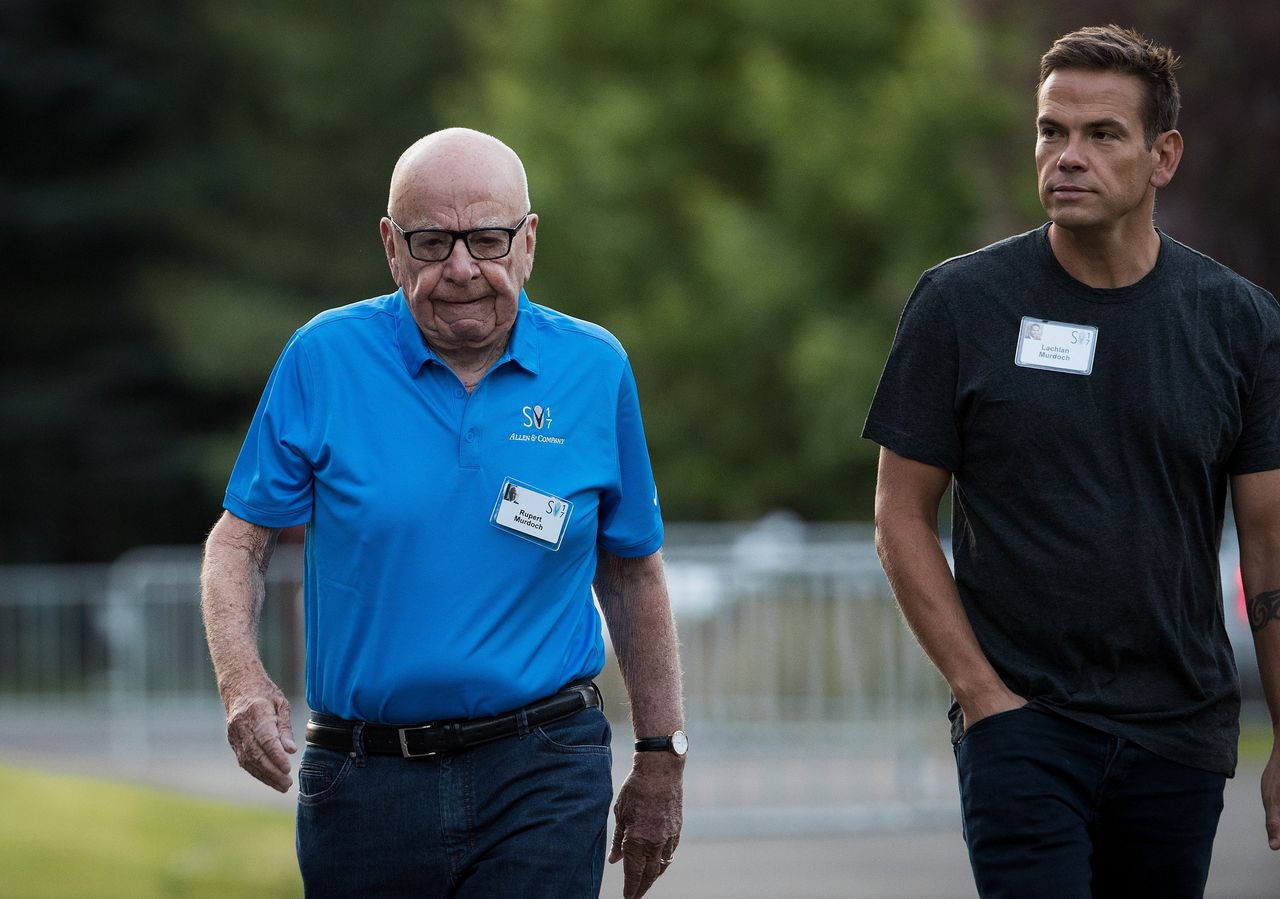 Media-imperium Rupert Murdoch blijft na familiedrama nog lang in handen van conservatieve zoon Lachlan