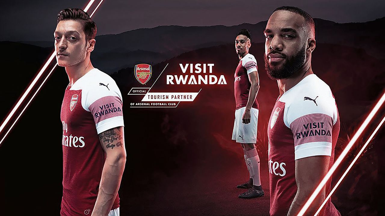 Sponsoring Arsenal is Rwandese meesterzet 