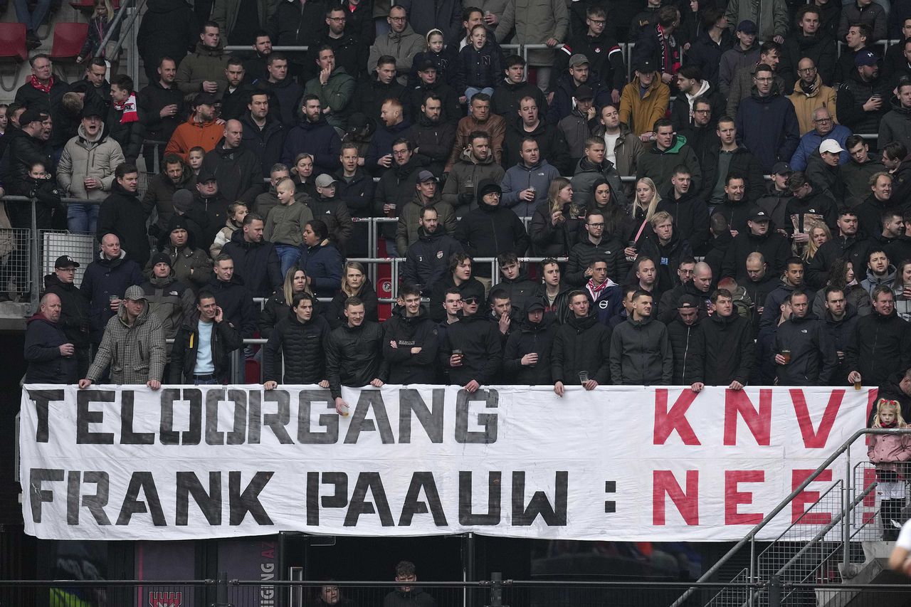 Voetbalfans verzetten zich tegen politiechef Frank Paauw als nieuwe KNVB-voorzitter 