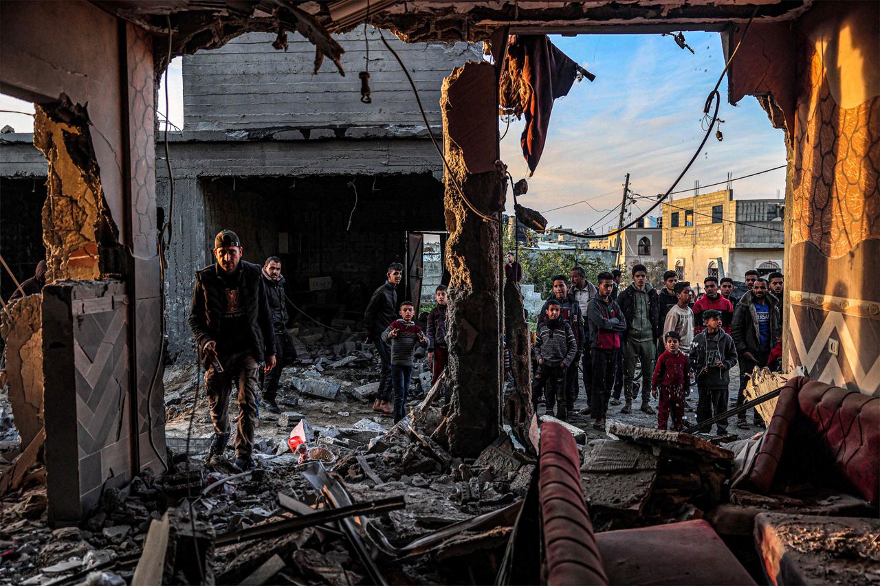 In Rafah neemt de vrees voor Israëlisch grondoffensief toe 