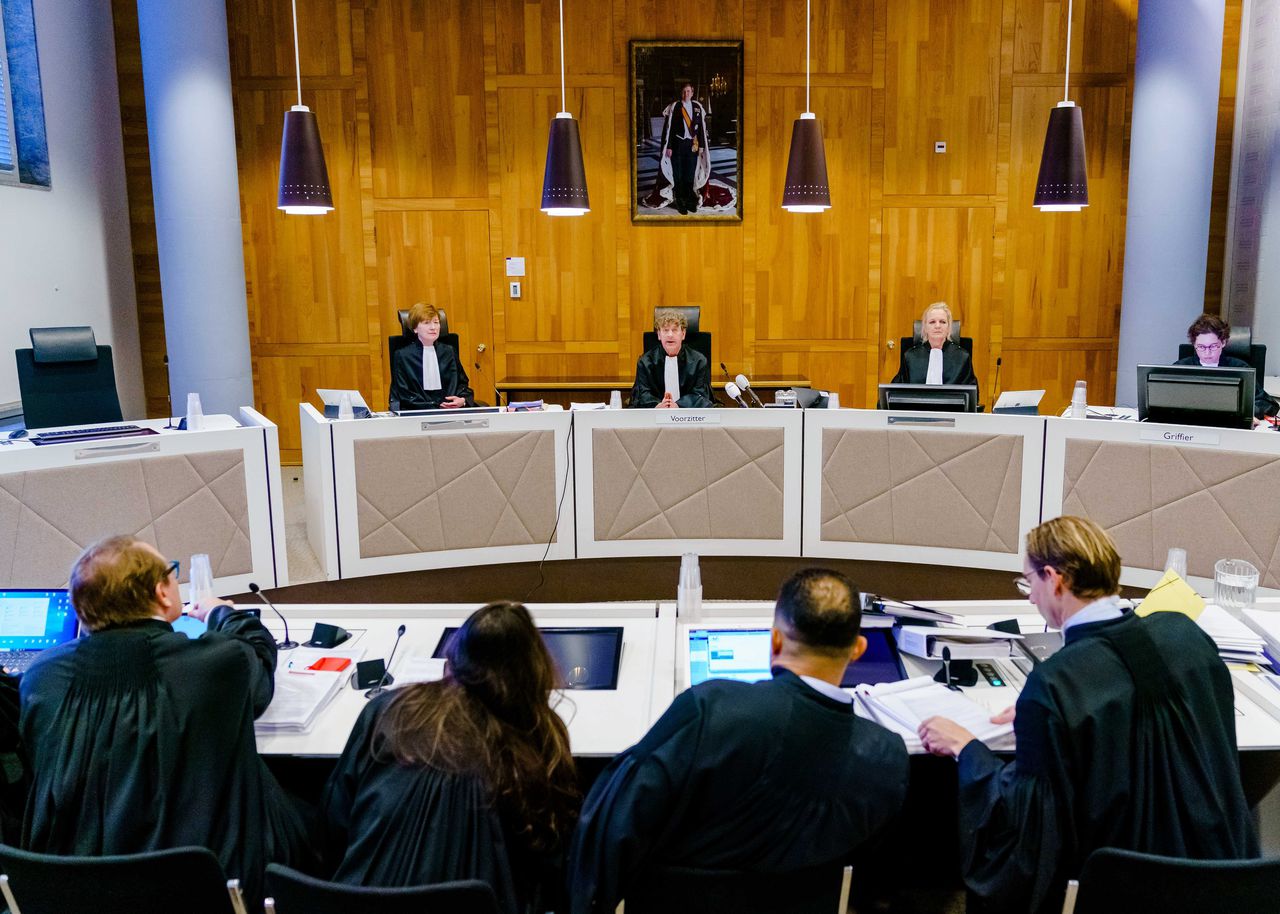 Het gerechtshof tijdens het spoedappèl tegen het vonnis over de IS-kinderen.