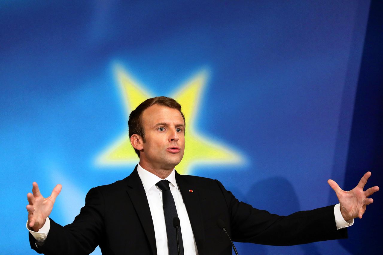 Macron aast op EU-leiderschap 
