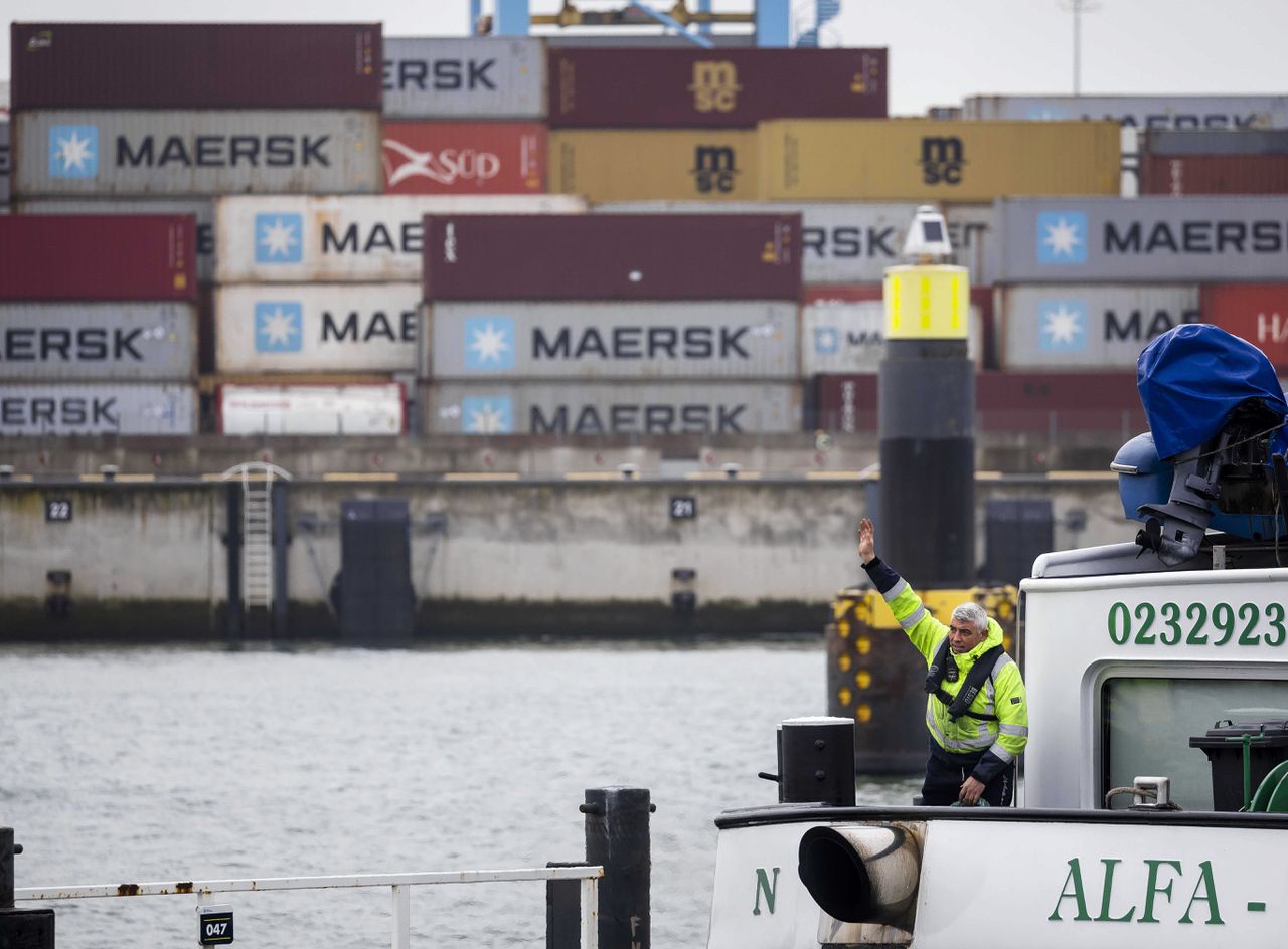 Krimp in de Rotterdamse haven is niet slecht 
