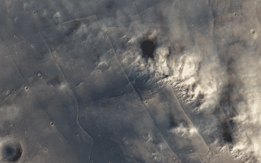 Monumentale stofstormen op Mars in beeld 