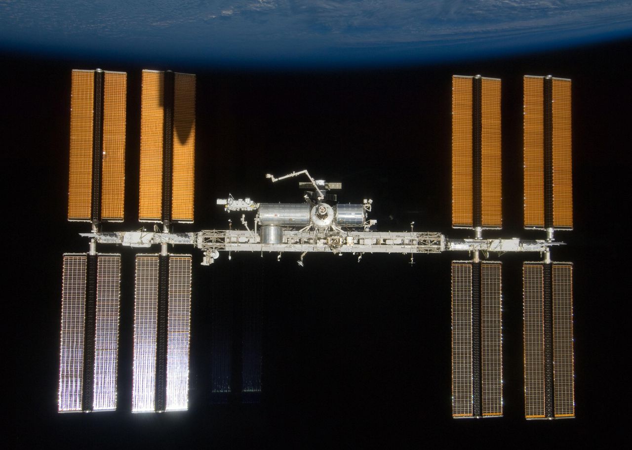Het International Space Station.