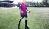 Vrijwilliger en scheidsrechter Majard Krijger van voetbalclub Sporting '70, in Utrecht