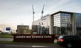 Het Bio Science Park in Leiden. Hier zitten 430 bedrijven, die onderzoek doen en samenwerken. 
