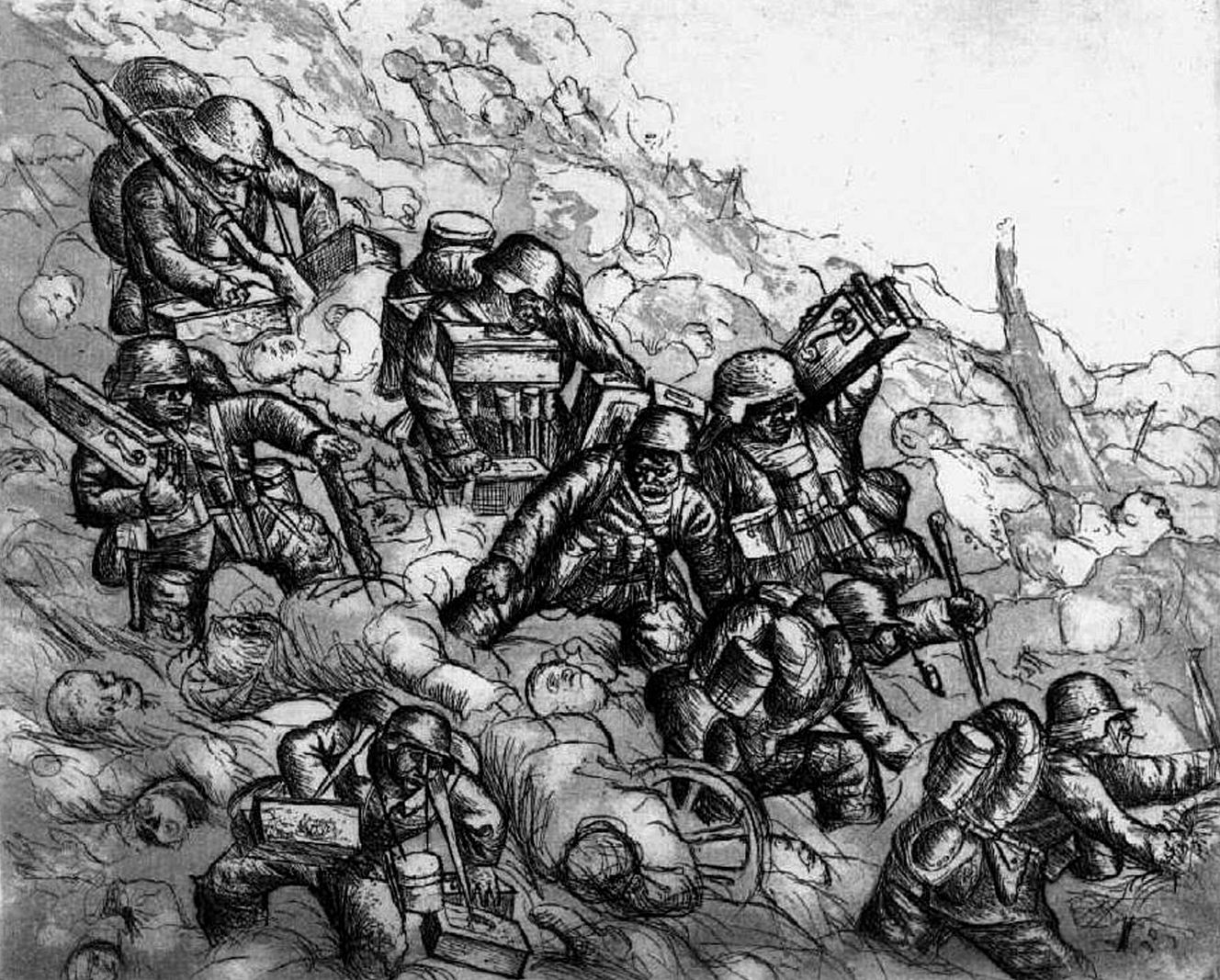 Рисунки 1 мировой. Картины Отто Дикса война. Отто Дикс первая мировая. Отто Дикс картины первой мировой. Офорты Вильгельм Генрих Отто Дикс.