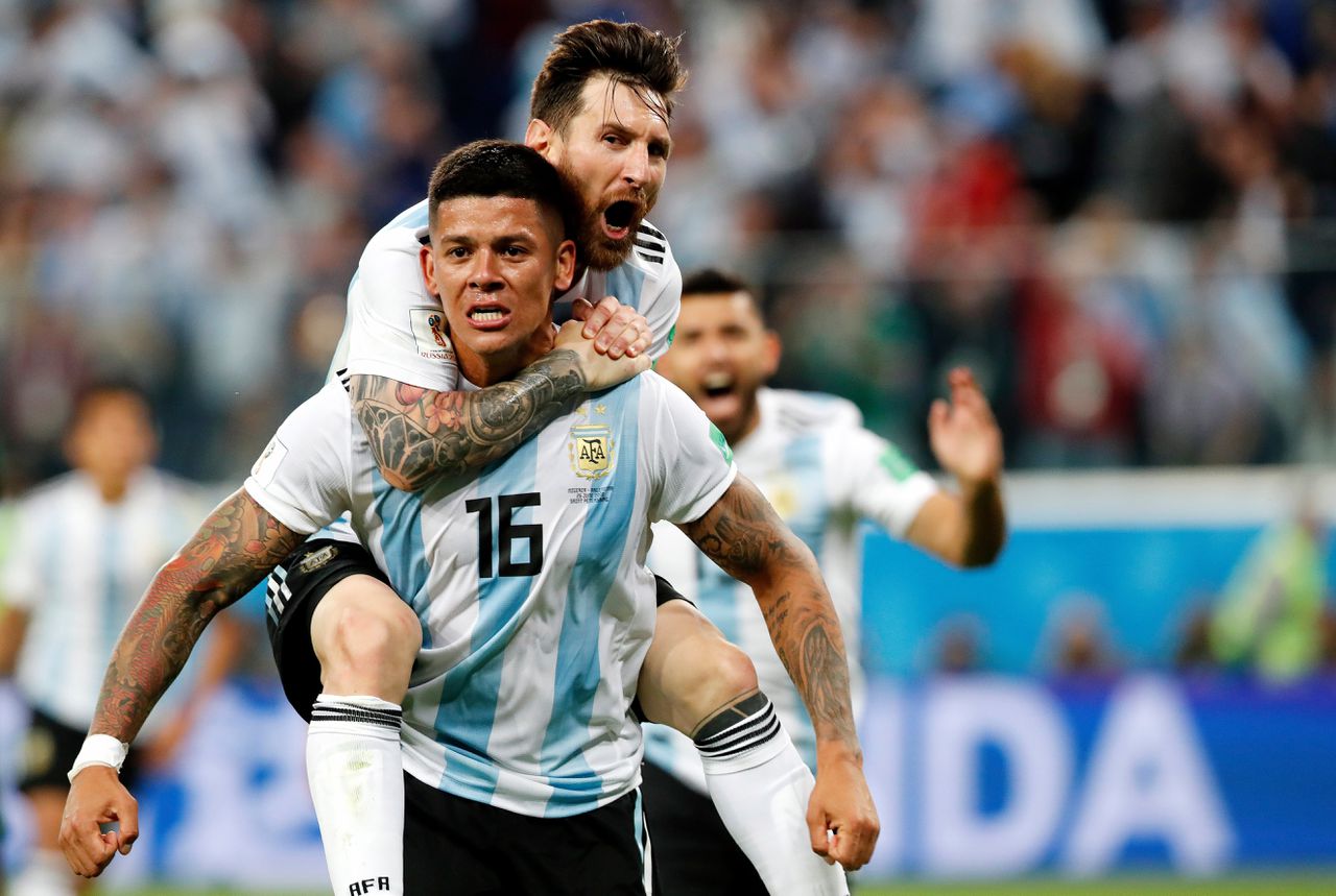 WK voetbal dag 13: Argentinië ontsnapt tegen Nigeria en gaat door 