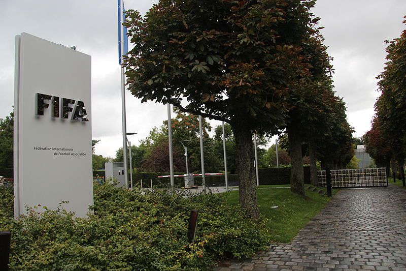 Het FIFA-hoofdkantoor in Zürich, waar Bareman werkzaam zal zijn.
