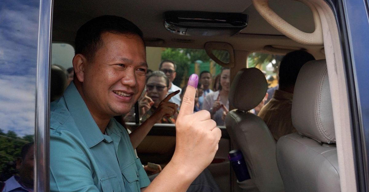 The Cambodian autocrat remains prime minister for five years after a sham election