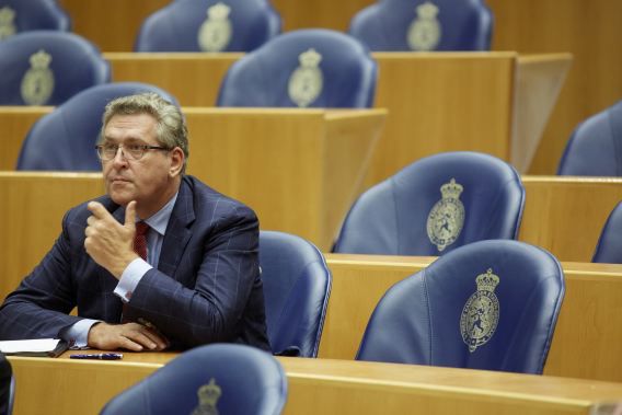 Henk Krol in de Tweede Kamer.