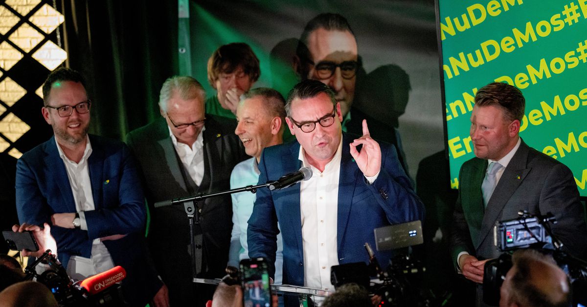 Haagse winnaar Richard de Mos voorgedragen als informateur in Oldebroek