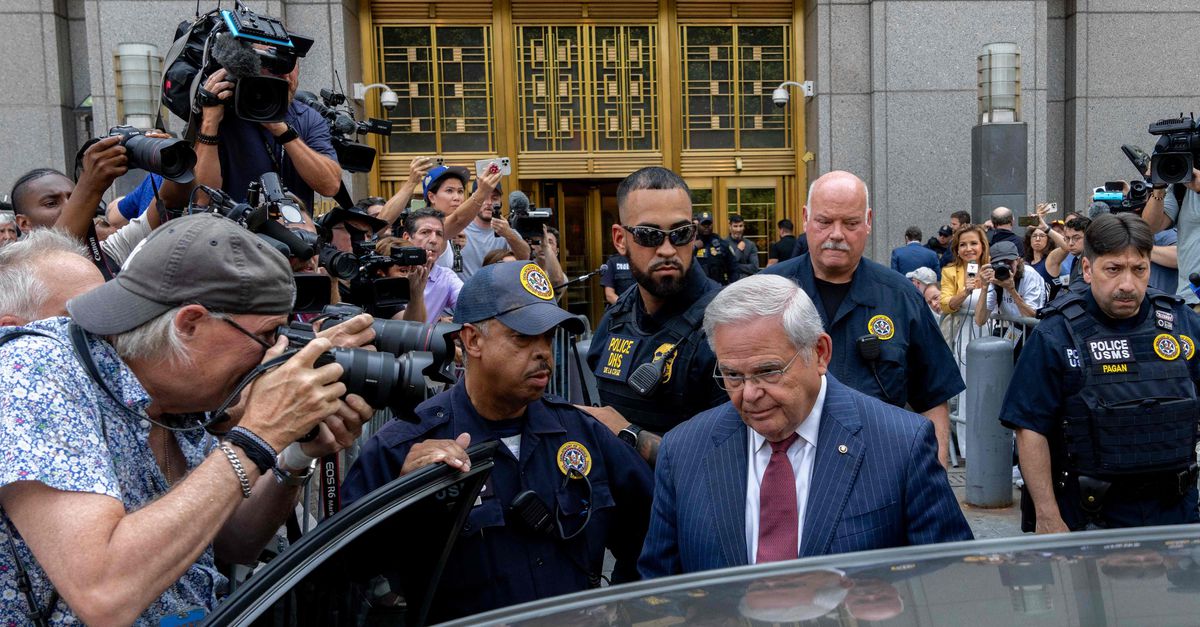 Democratic Senator Bob Menendez, convicted of corruption, announced his resignation from office.