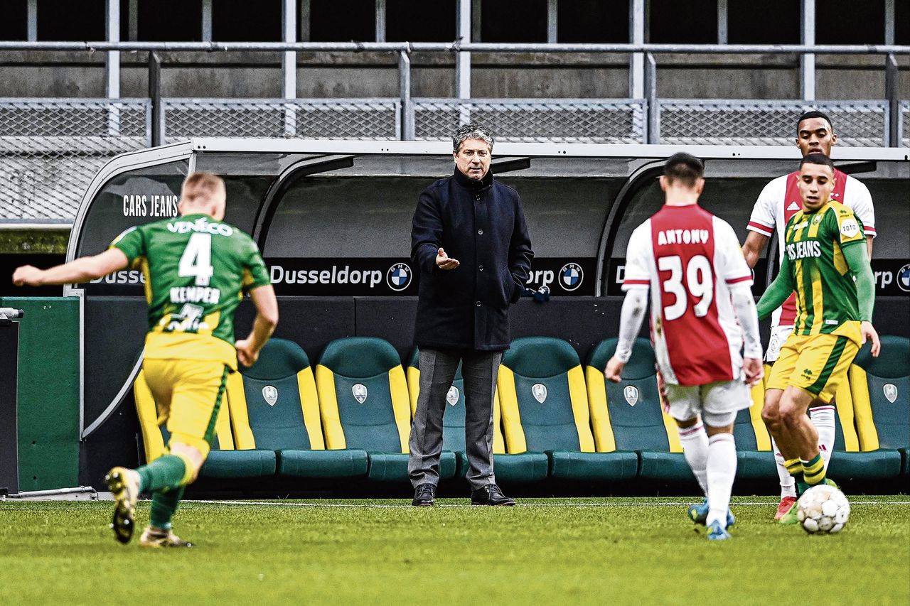 Een trainer die aan zichzelf denkt, dat wilde ADO niet 