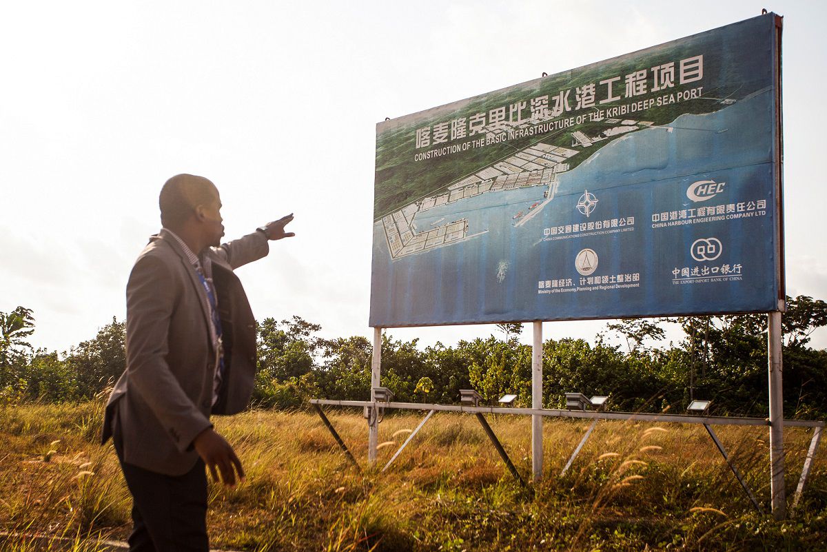 Chinese bedrijven helpen Kameroen met de bouw van een haven