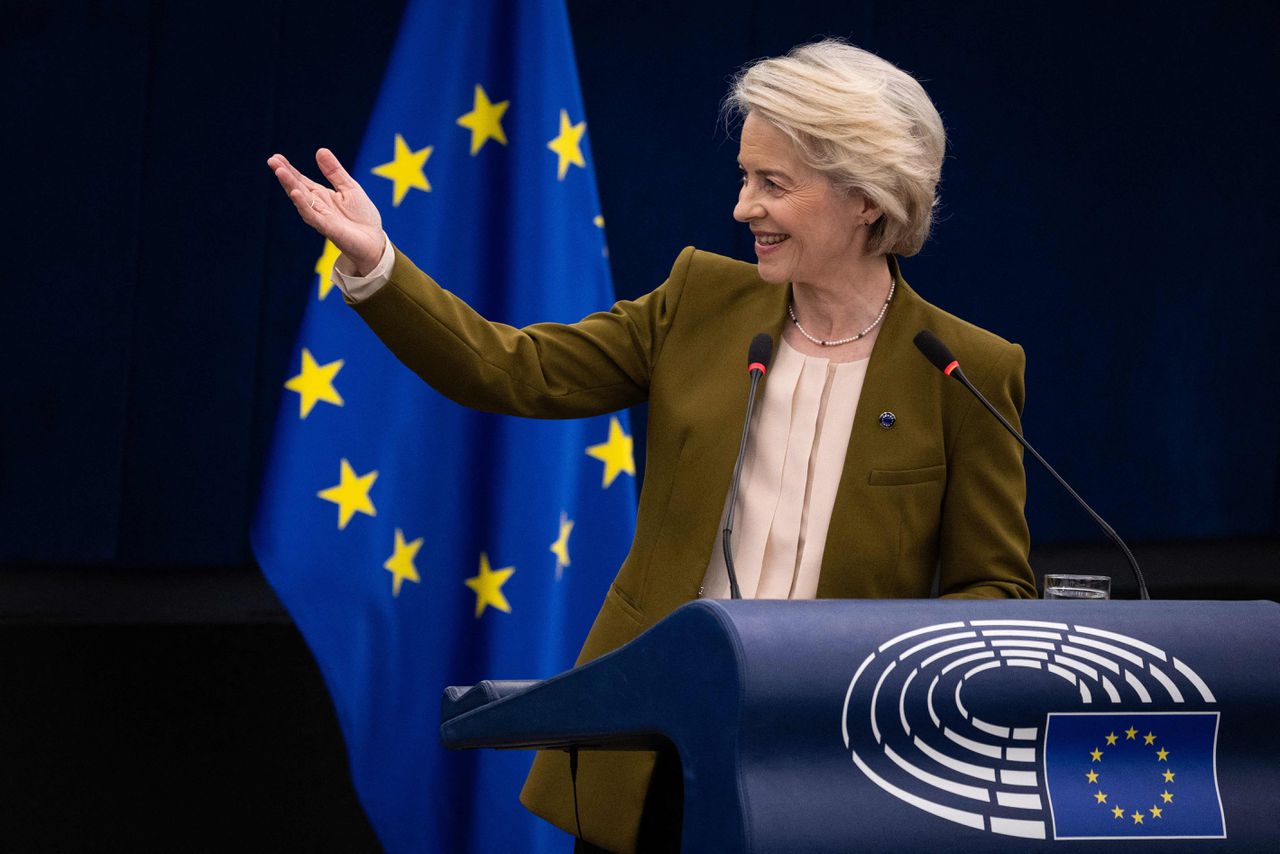 Von der Leyen overleeft twee moties van wantrouwen