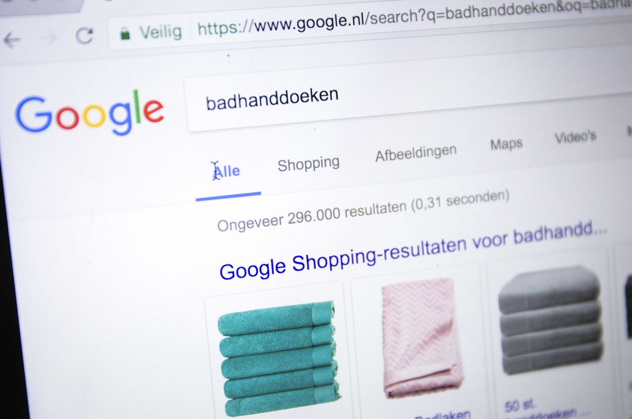 Google geeft zijn eigen winkelfunctie 'een significant betere behandeling' 