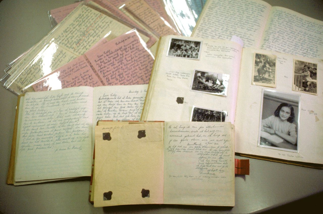 Dagboeken van Anne Frank.