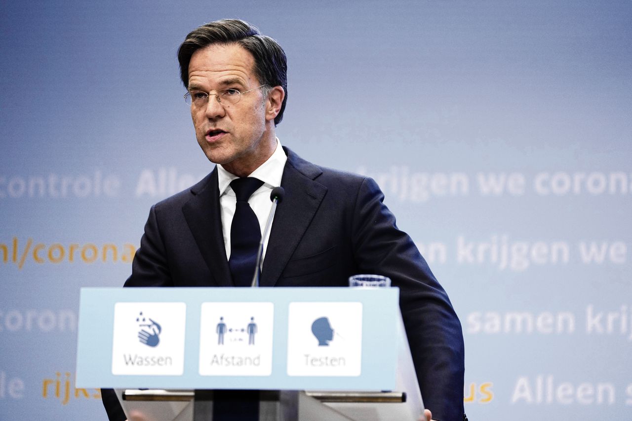 Demissionair premier Mark Rutte noemt het aanscherpen van de regels „voortschrijdend inzicht”.