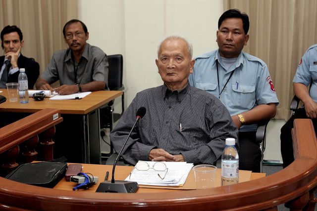 Nuon Chea Rechterhand Cambodjaanse Dictator Pol Pot Overleden NRC