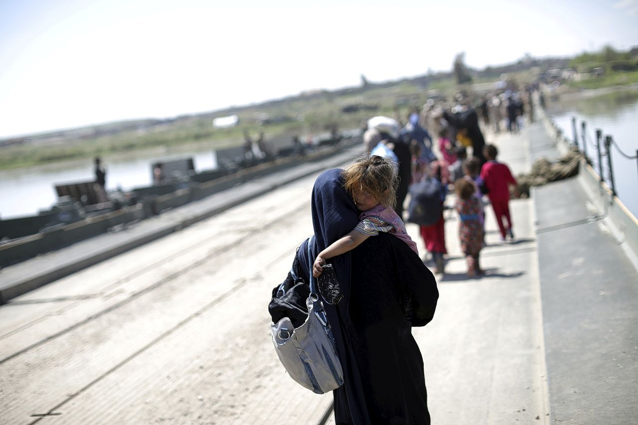 Al half miljoen burgers zijn Mosul ontvlucht 