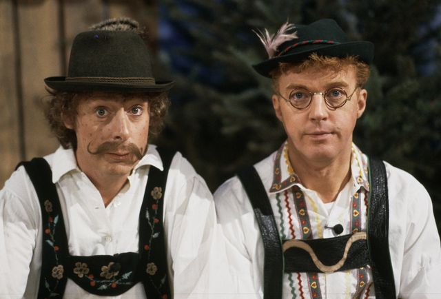 Hans Otjes en André van Duin. 