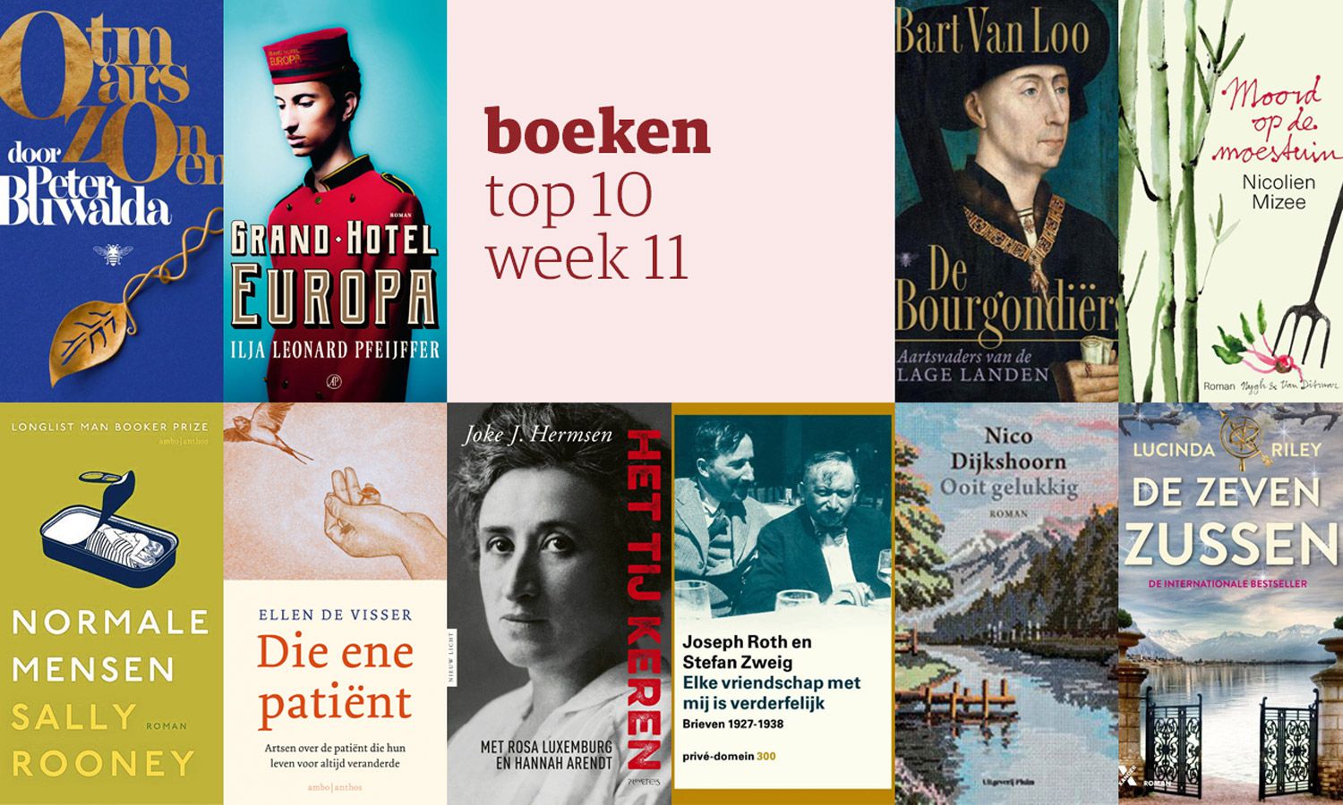 Dit zijn de tien meest verkochte boeken van deze week NRC