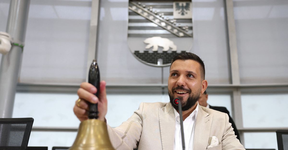 AfD member Tobias Rausch elected Speaker of Parliament in Saxony-Anhalt