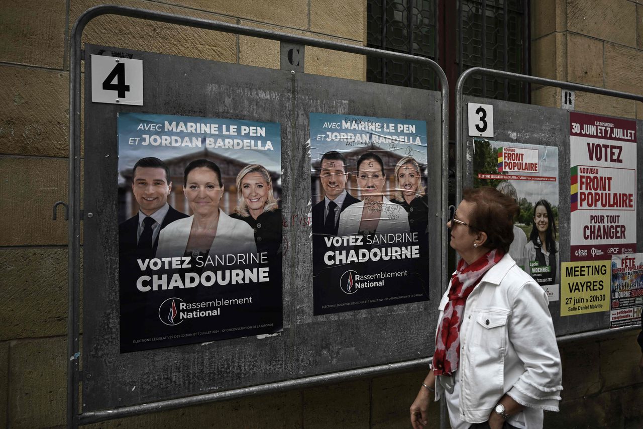 Links trekt massaal kandidaten terug om radicaal-rechts te belemmeren, kamp-Macron toont zich verdeeld 