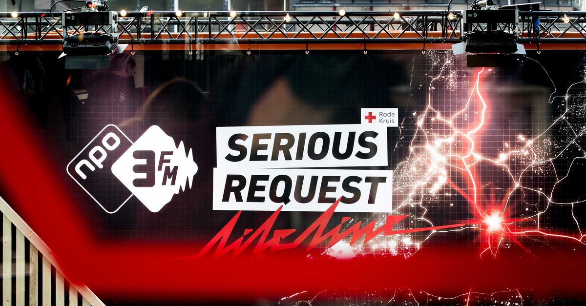 Meter Blanco Kapper Serious Request-teller na twee dagen op ruim vierhonderdduizend euro - NRC