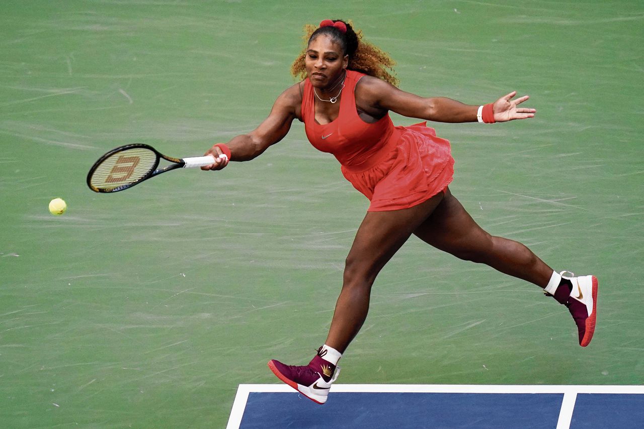 De 38-jarige Amerikaanse Serena Williams versloeg in de derde ronde haar landgenote Sloane Stephens.