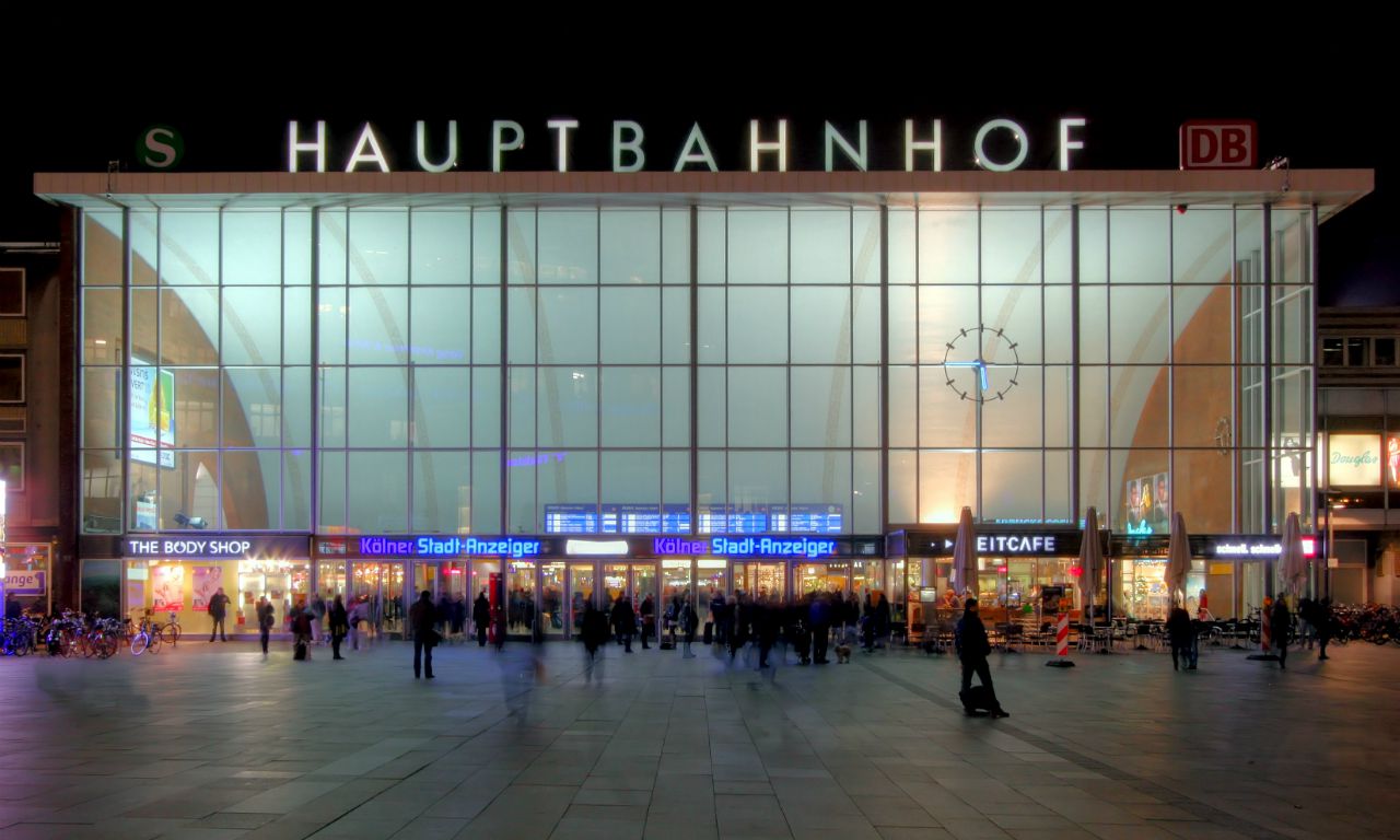 Het centraal station van Keulen.