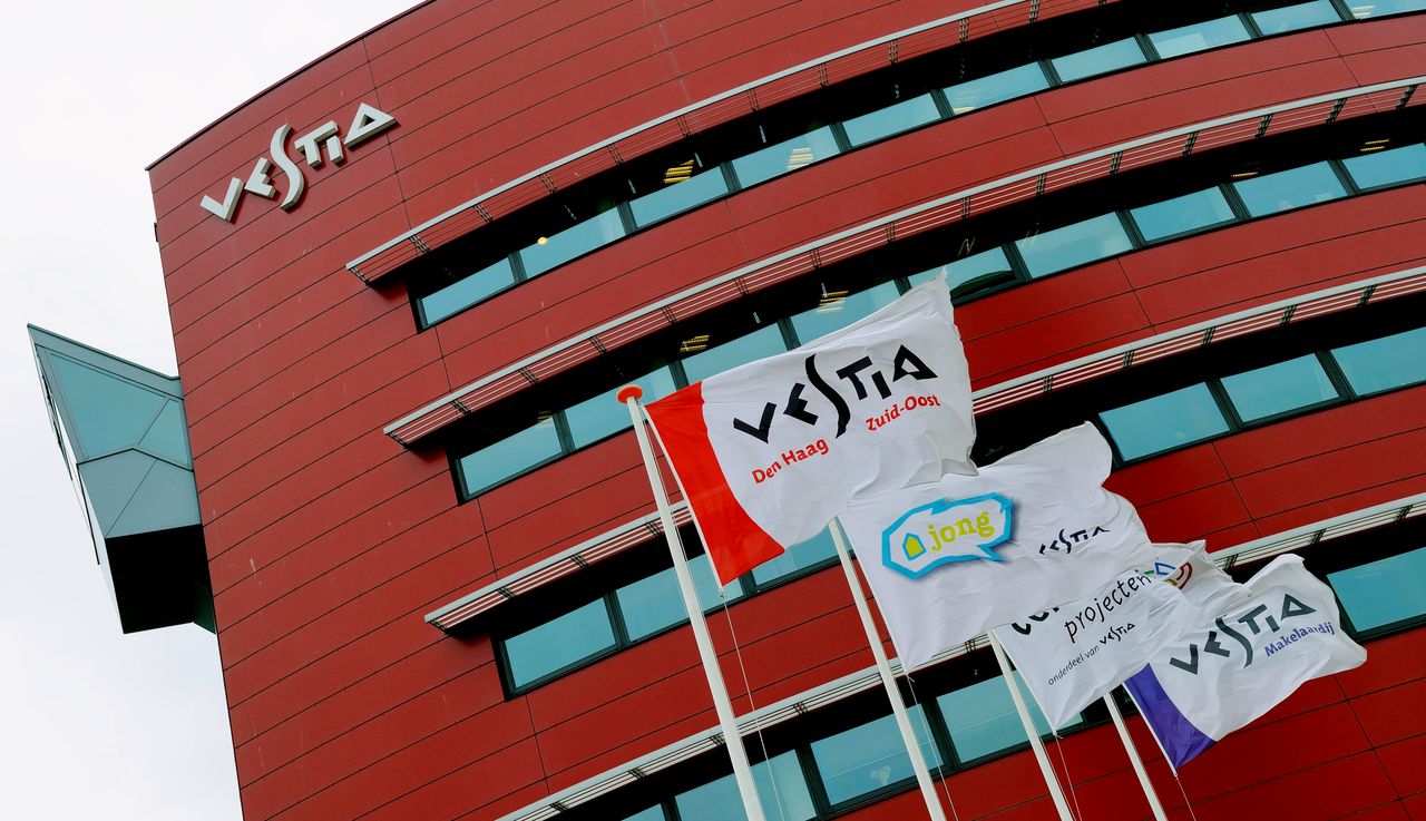 Het kantoorgebouw van Vestia in Den Haag.