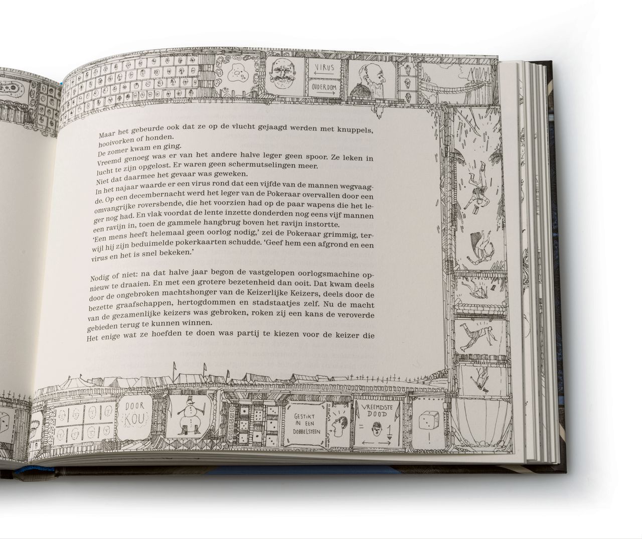 Lindelaufs boek met de illustraties van Ludwig Volbeda