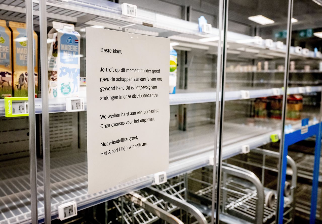 Na snel cao-akkoord geen nieuwe stakingen in de supermarktsector: 10 procent erbij 