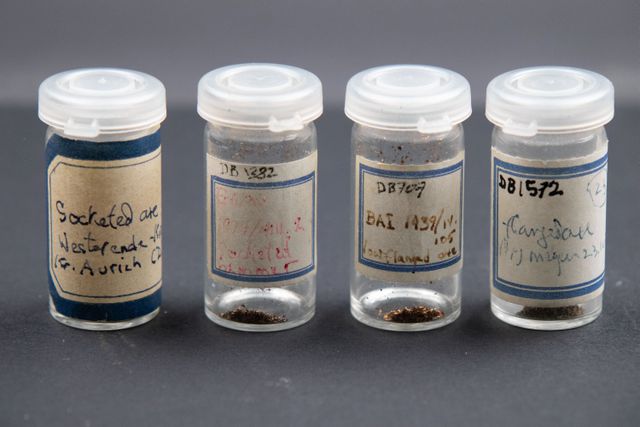 Monsters van de Amerikaanse archeoloog en bronsspecialist Jay J. Butler (1921-2014), die lange tijd in Nederland heeft gewerkt.