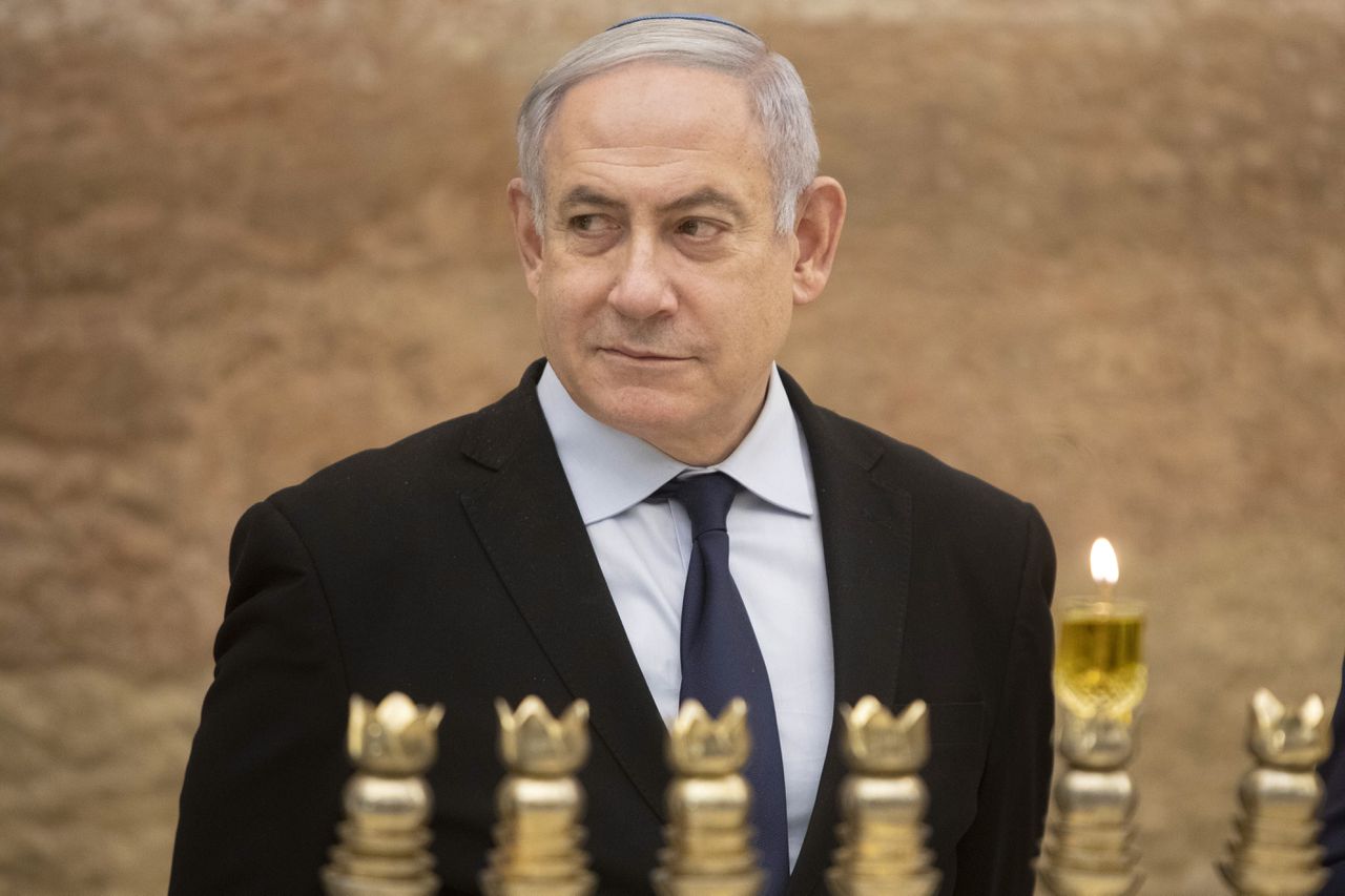 Netanyahu gedwongen te schuilen vanwege raket uit Gazastrook 