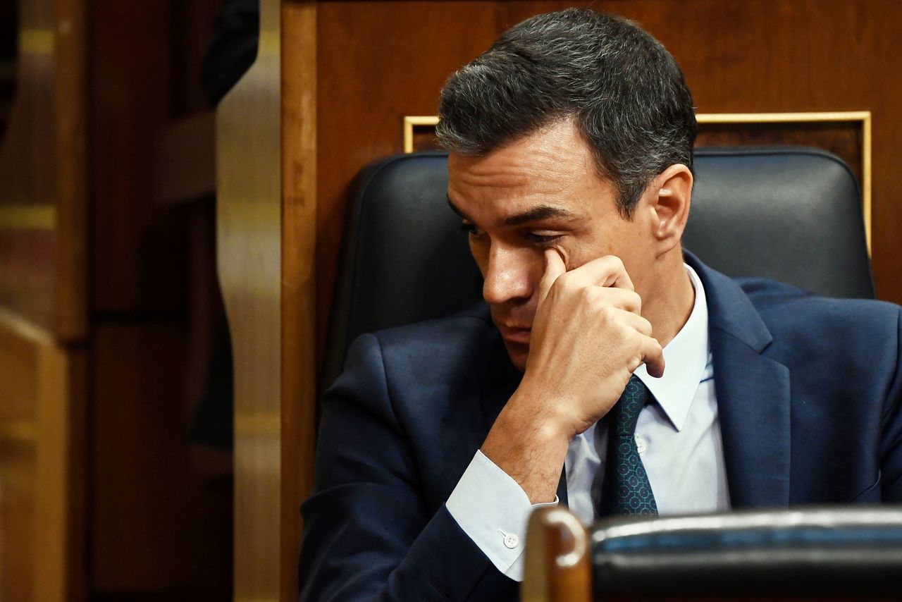 De Spaanse demissionaire premier Pedro Sánchez won eind april de verkiezingen zonder een meerderheid te halen. Het lukte de sociaal-democraat sindsdien niet een regering te vormen.