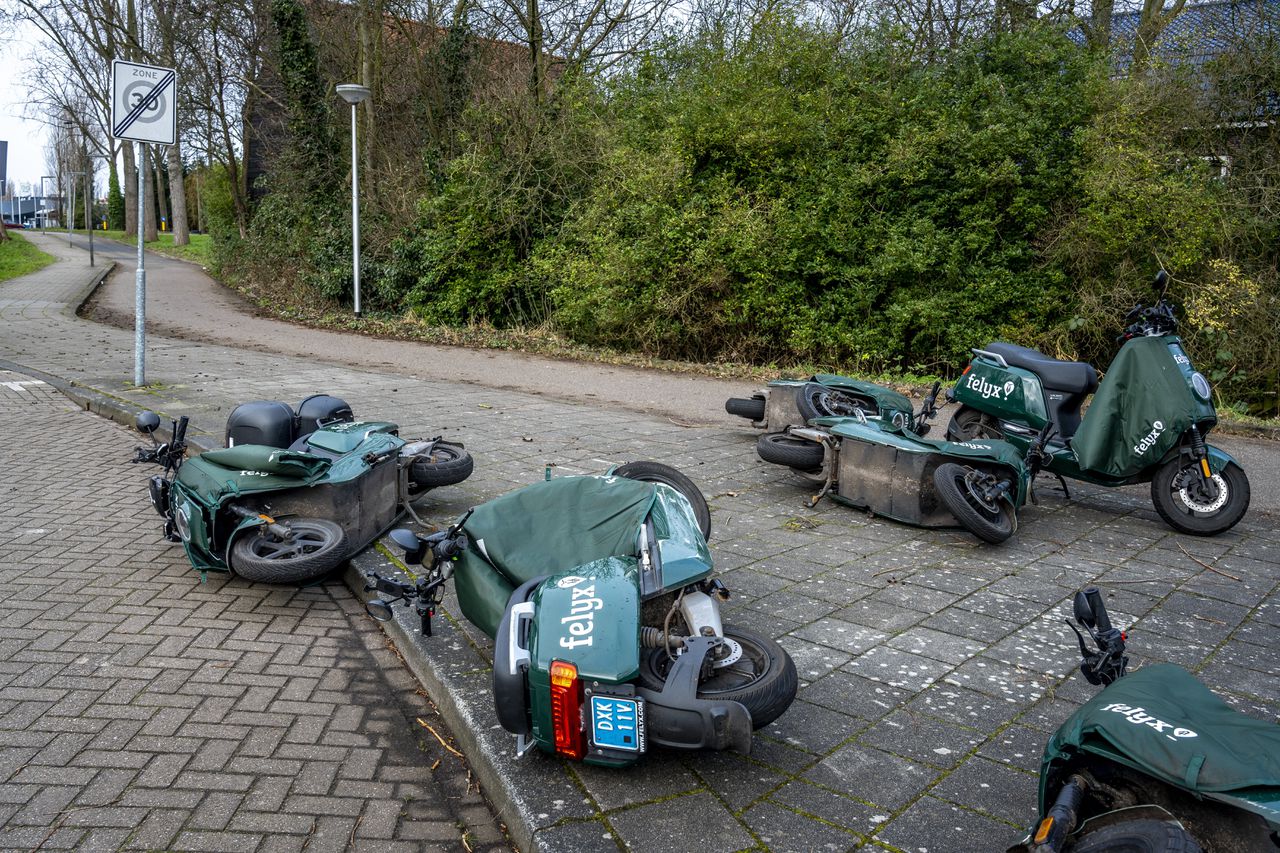 Utrecht wil van elektrische deelscooters af