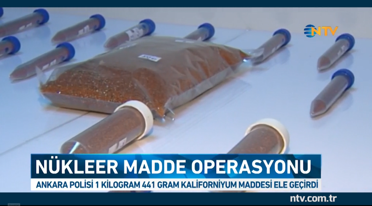 Turkse politie onderschept 1,4 kilo radioactief materiaal 