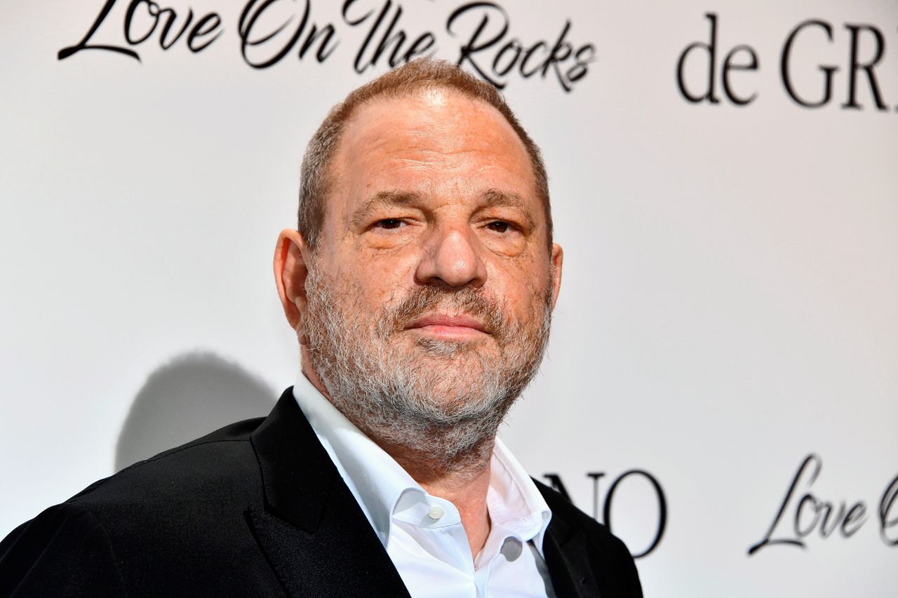 Harvey Weinstein in Cannes in 2017: de filmproducent ligt onder vuur wegens klachten over seksuele intimidatie
