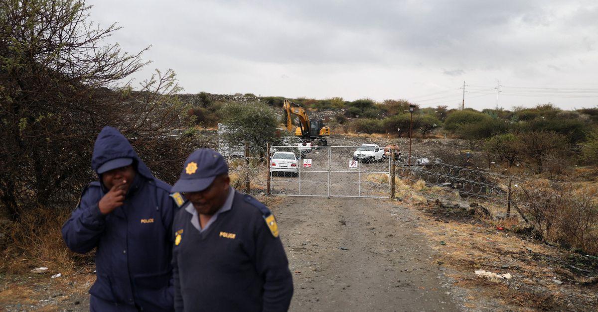 Veertien mensen omgekomen bij instorten illegale mijn in Zuid-Afrika