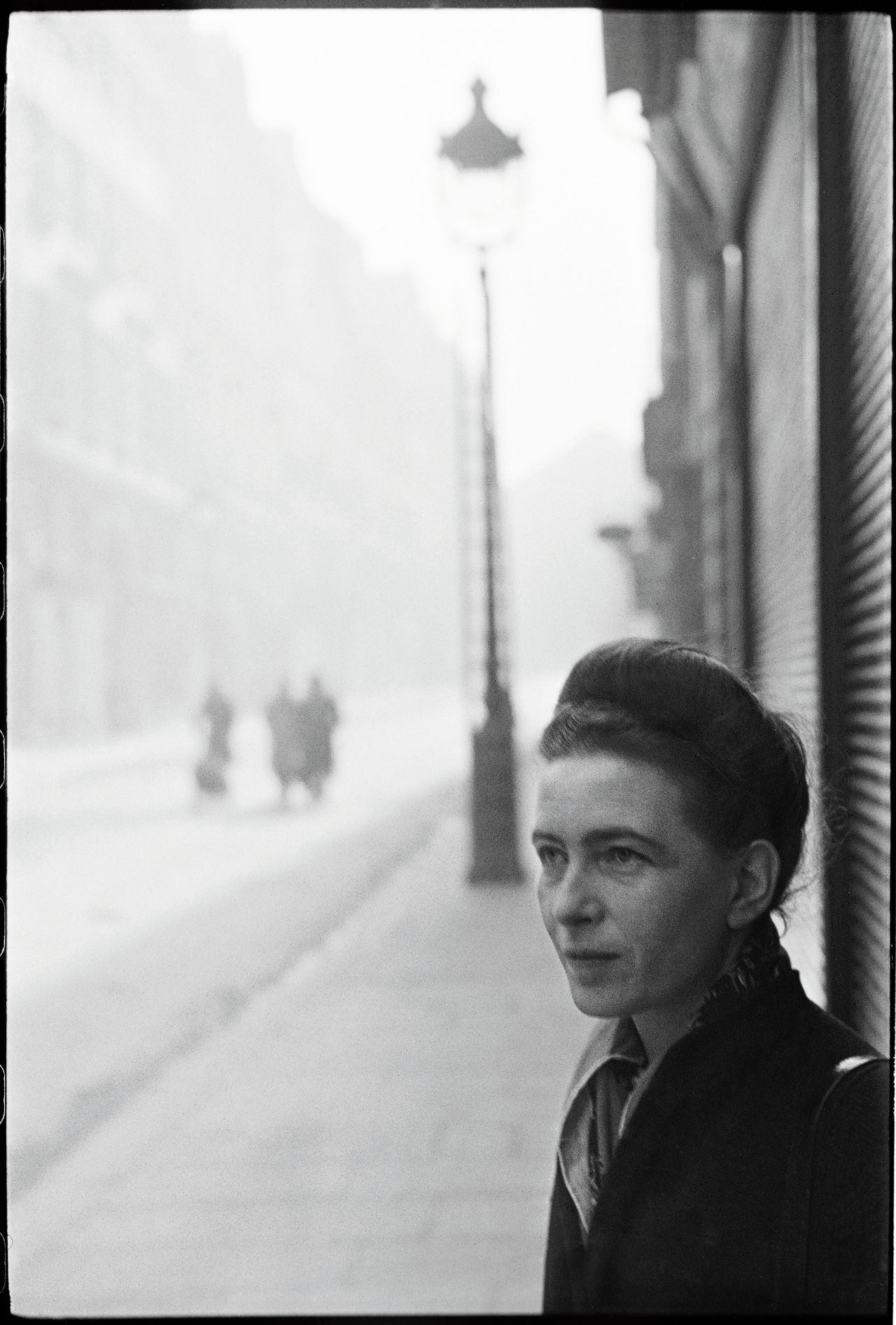 Simone de Beauvoir. Parijs, 1947.