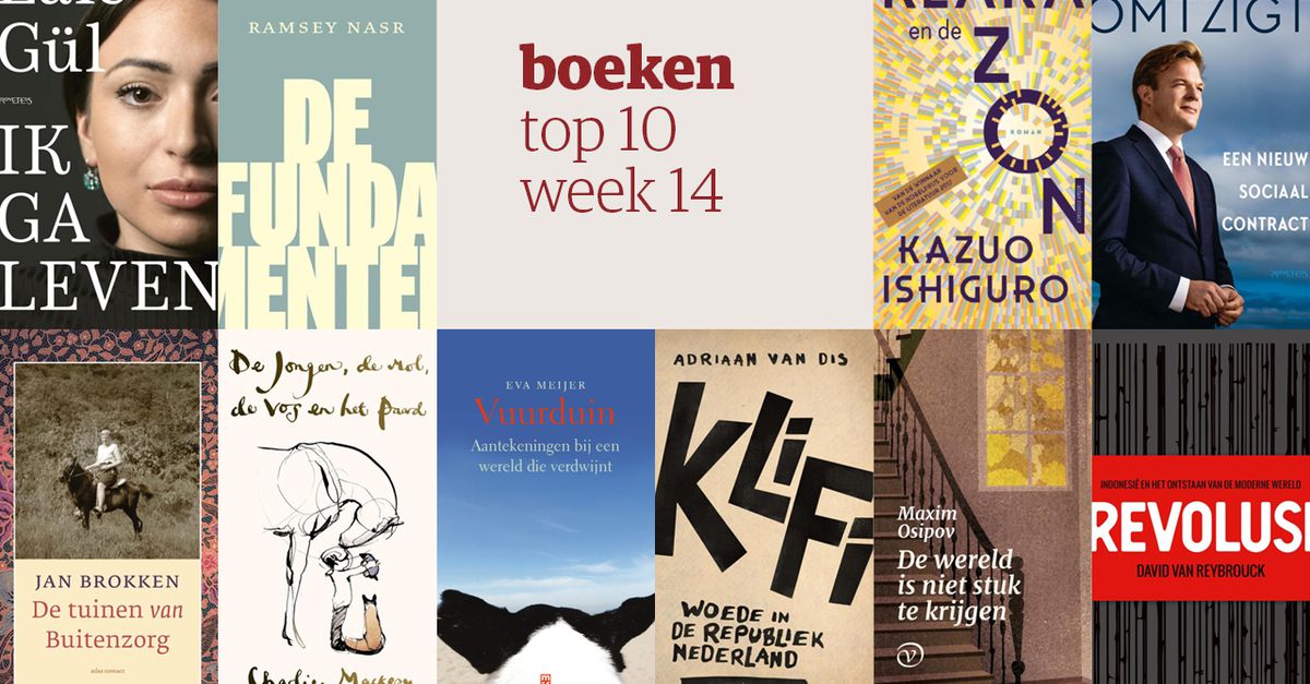De tien bestverkochte boeken van week 14 - NRC