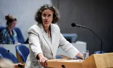 Asylum Minister Marjolein Faber at the weekly question time on Tuesday in the Lower House. Photo Laurens van Putten/ANP/HH