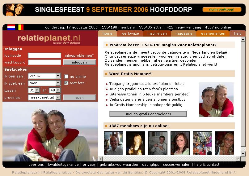 Lees hier 31 Relatieplanet.nl ervaringen en over dé datingsite voor kwalitatief daten van Relatieplanet.nl.