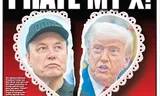De voorpagina vrijdag van The New York Post, een Amerikaanse tabloid.
