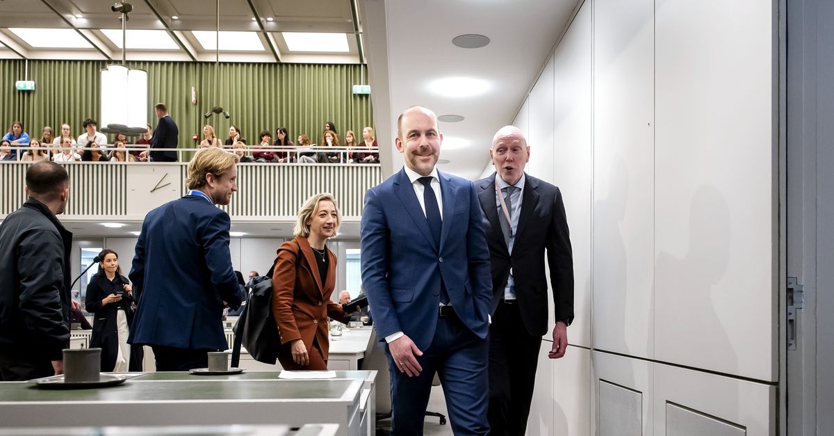 Rob Jetten deed zijn best, maar kreeg zijn eigen D66 níét op een ander idee over de asielwetten