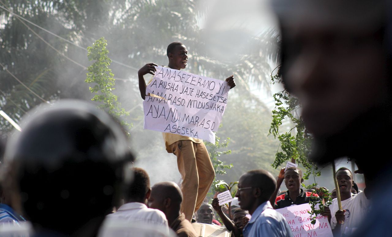 Demonstratie in Bujumbura